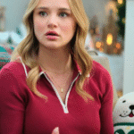 A Make or Break Holiday Hunter King Red Quarter Zip Top