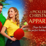 A Pickleball Christmas Apparels Banner