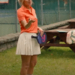 A Pickleball Christmas zibby Allen Orange T-Shirt