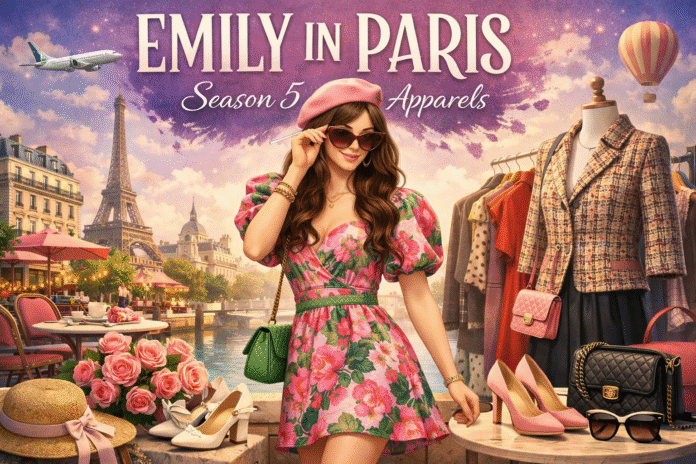Emily In Paris Season 5 Apparels Banner