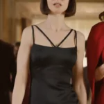 Emily in Paris Season 5 Lily Collins Black Dress