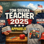 Tom Segura Teacher 2025 Apparels Banner