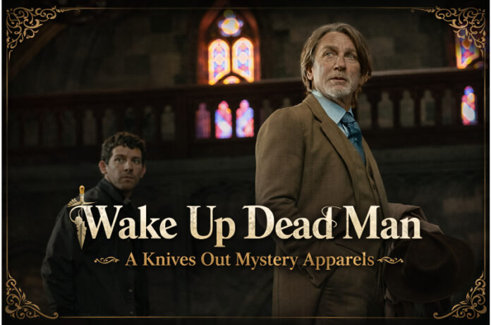 Wake Up Dead Man A Knives Out Mystery Banner