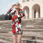 emily in paris season 5 lily collins Red Rose Shirt