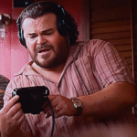 Anaconda Jack Black Stripe Shirt