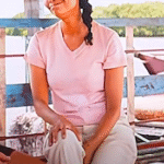 Anaconda Thandiwe Newton Pink T-Shirt