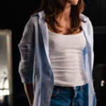 Beauty from Pain Samantha Allsop Blue Shirt