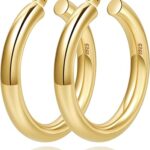 time is money Sara Davies Hoops Earrings