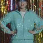 Opalite-Music-Video-Taylor-Swift-Sequin-Stripe-Sleeve-Tracksuit-in-Mint-Green