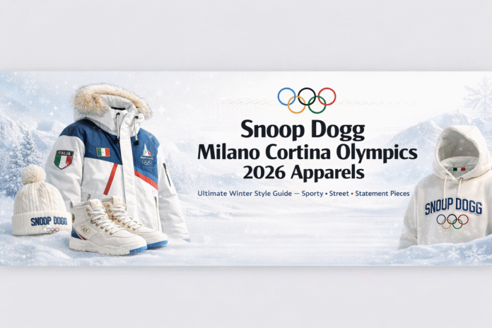 Snoop Dogg Milano Cortina Olympics 2026 Apparels