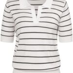 Milan Fashion Week Caitlin Clark Stripe Shirt