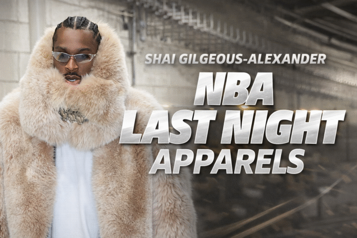 Shai Gilgeous-Alexander Sga Last Night Apparels