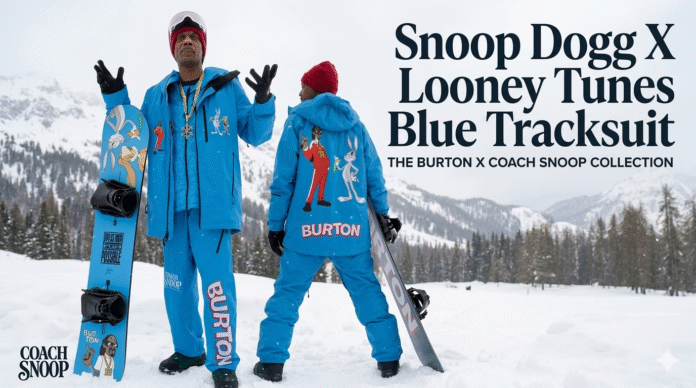 Snoop Dogg X Looney Tunes Blue Tracksuit