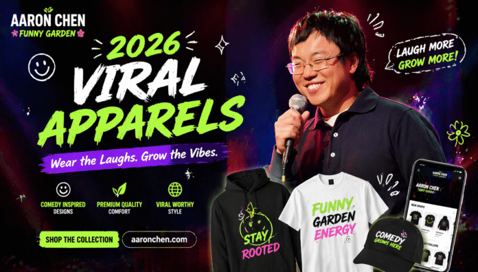 Aaron Chen Funny Garden 2026 Viral Apparels