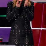 The Voice 29 Kelly Clarkson Turtleneck Mini Dress