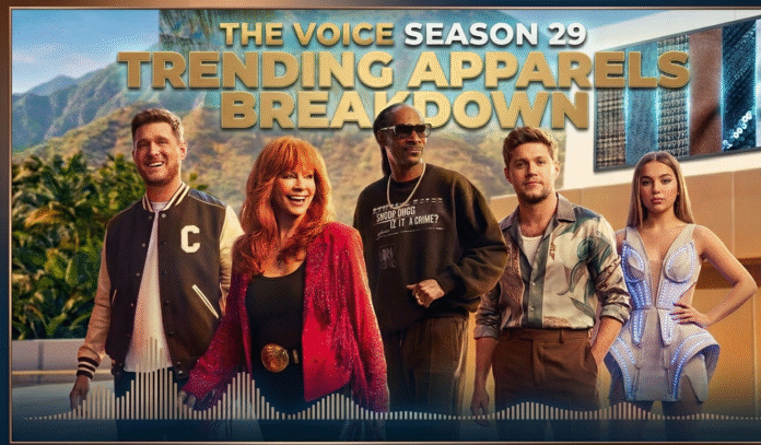 The Voice Season 29 Trending Apparels Breakdown