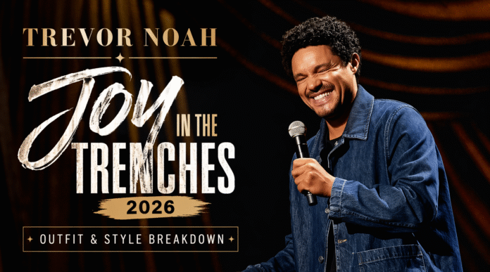 Trevor Noah Joy In The Trenches 2026 Outfit & Style Breakdown