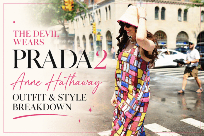 The Devil Wears Prada 2 Anne Hathaway Outfit & Style Breakdown