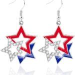 American Flag Earrings