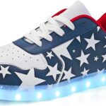 American Flag Led Light Up Shoes
