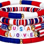 American Flag Patriotic Bracelets