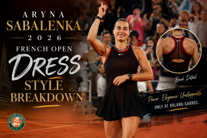 Aryna Sabalenka 2026 French Open Dress Style Breakdown