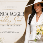 Bianca Jagger Wedding Suit & Style Breakdown