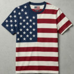 Independence Day American Flag Graphic T-Shirt