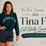 The Four Seasons S02 Tina Fey Cat Skills Sweatshirt & Style Breakdown
