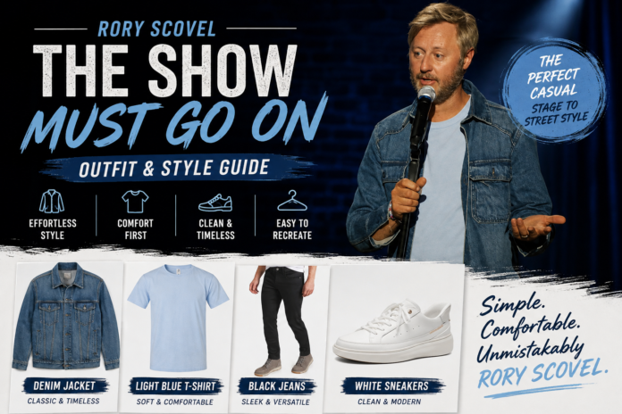 Rory Scovel The Show Must Go On Outfit & Style Guide