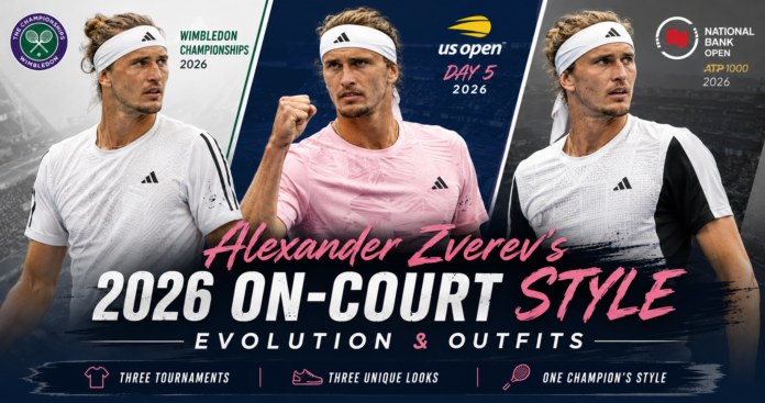 Alexander Zverev’s 2026 On-Court Style Evolution & Outfits