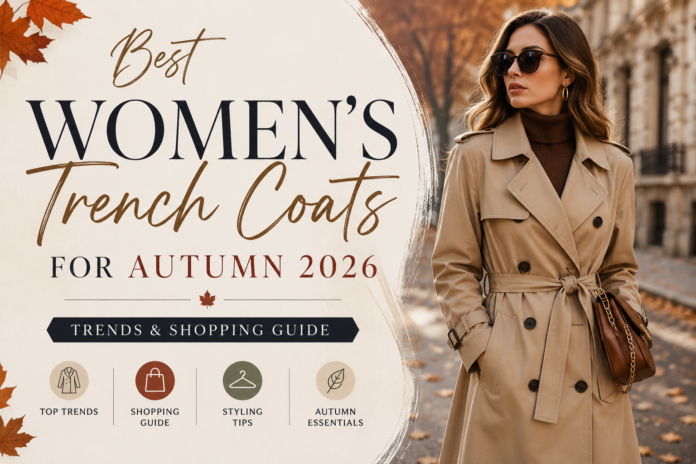 Best Women’s Trench Coats for Autumn 2026 Trends & Style Guide