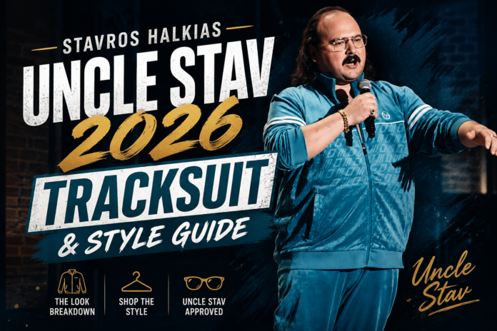 Stavros Halkias Uncle Stav 2026 Tracksuit & Style Guide