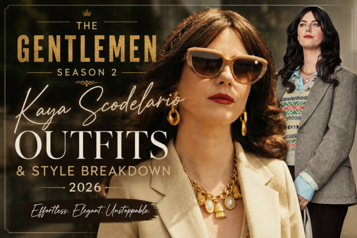 The Gentlemen Season 2 Kaya Scodelario Outfits & Style Breakdown 2026