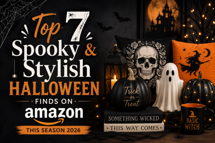 Top 7 Spooky Stylish Halloween Finds on Amazon This Season 2026